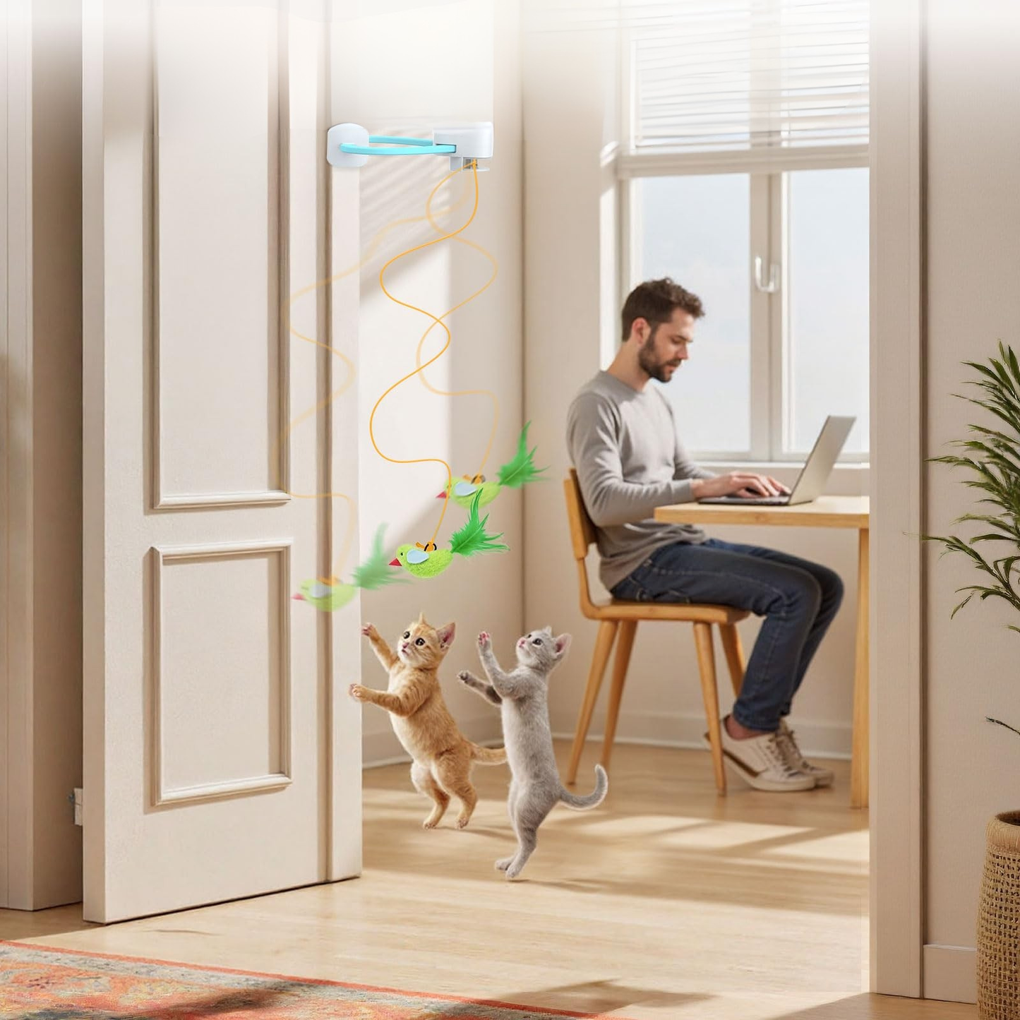 Interaktywna zabawka dla kota