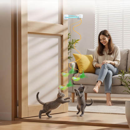 Interaktywna zabawka dla kota